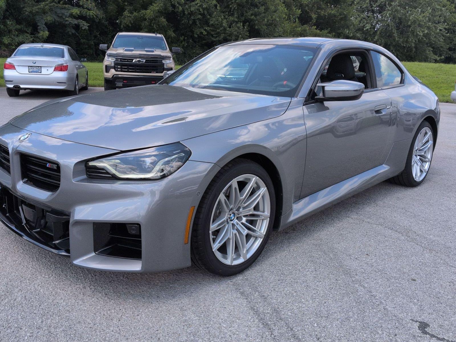 Gray (Skyscraper Grey Metallic) 2026 BMW M2 Coupe Rear-Wheel Drive Automatic