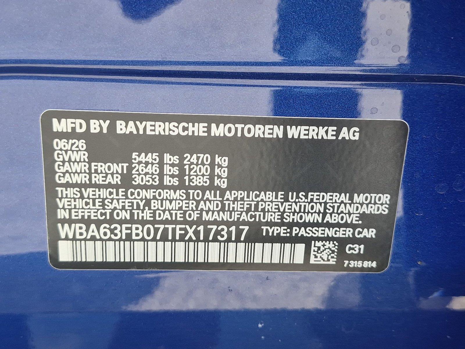 New 2026 Portimao Blue Metallic BMW M440i xDrive image 42