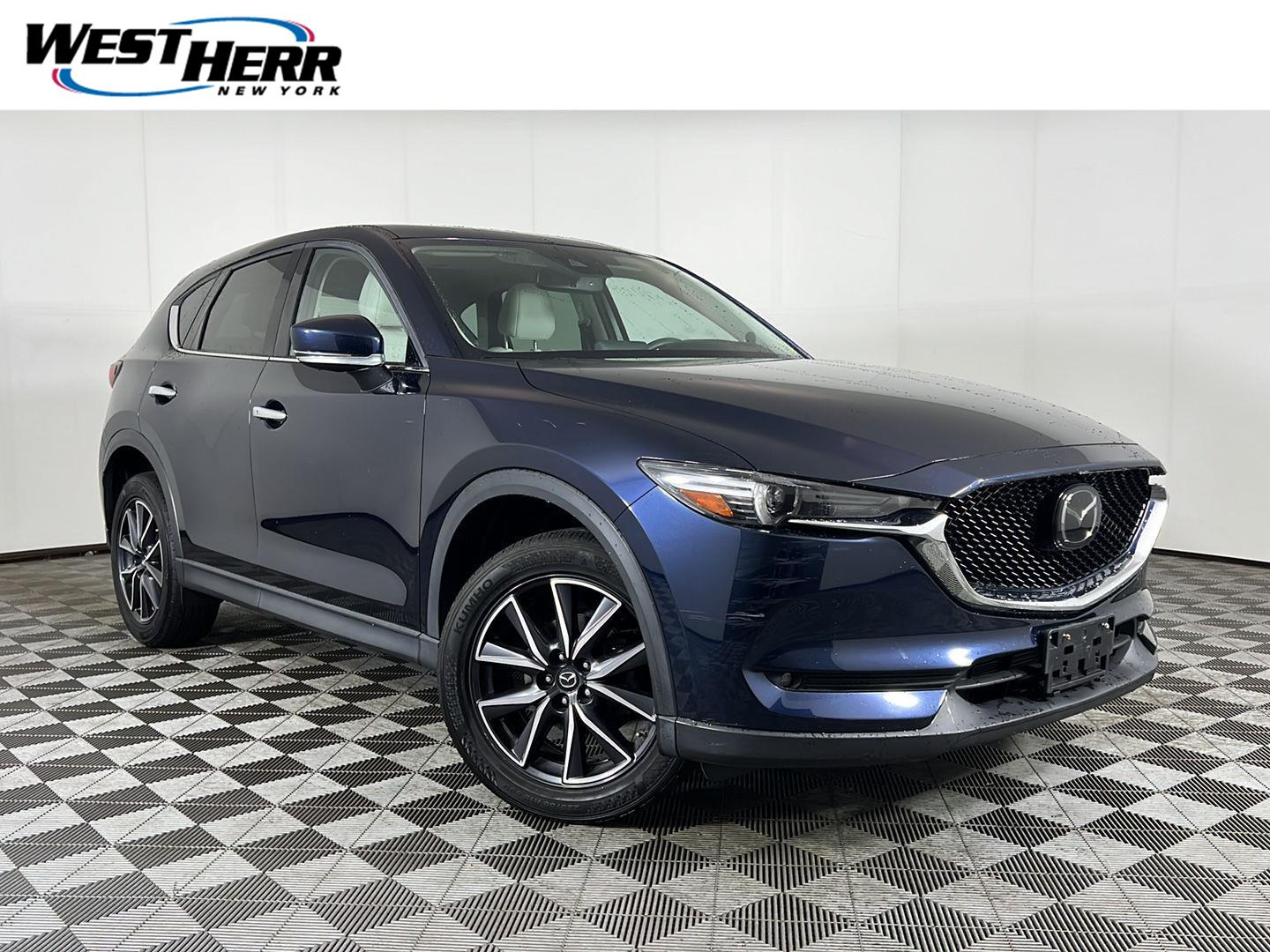 Deep Crystal Blue Mica 2017 Mazda CX-5 Grand Touring AWD SUV / Crossover All-Wheel Drive Automatic