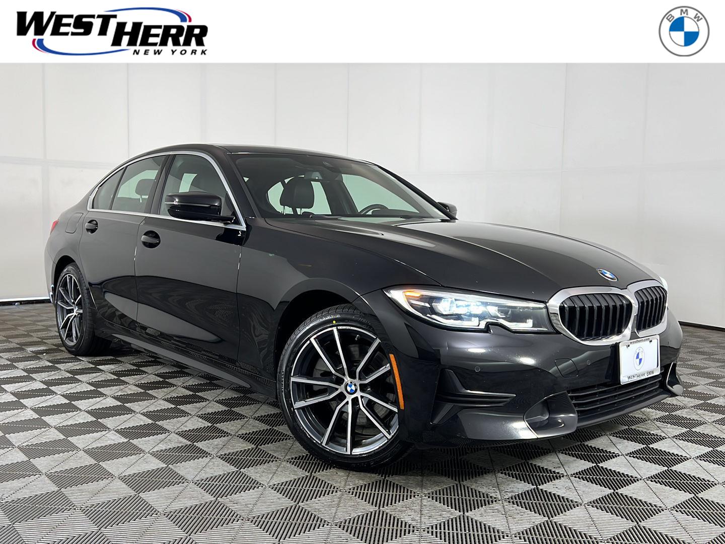 Jet Black 2019 BMW 3 Series 330i xDrive Sedan AWD Sedan All-Wheel Drive Automatic