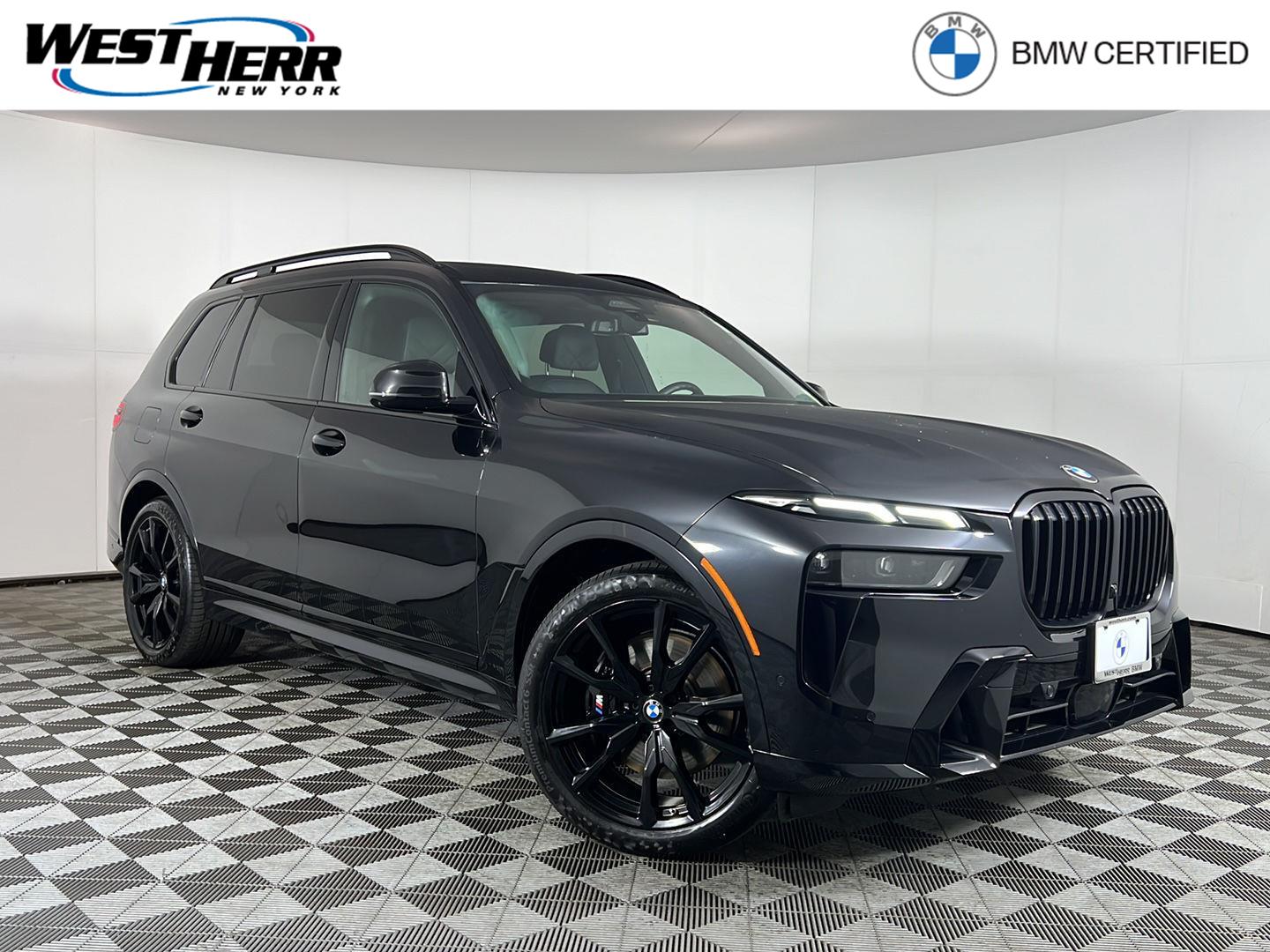 Black Sapphire Metallic 2024 BMW X7 xDrive40i AWD SUV / Crossover All-Wheel Drive Automatic