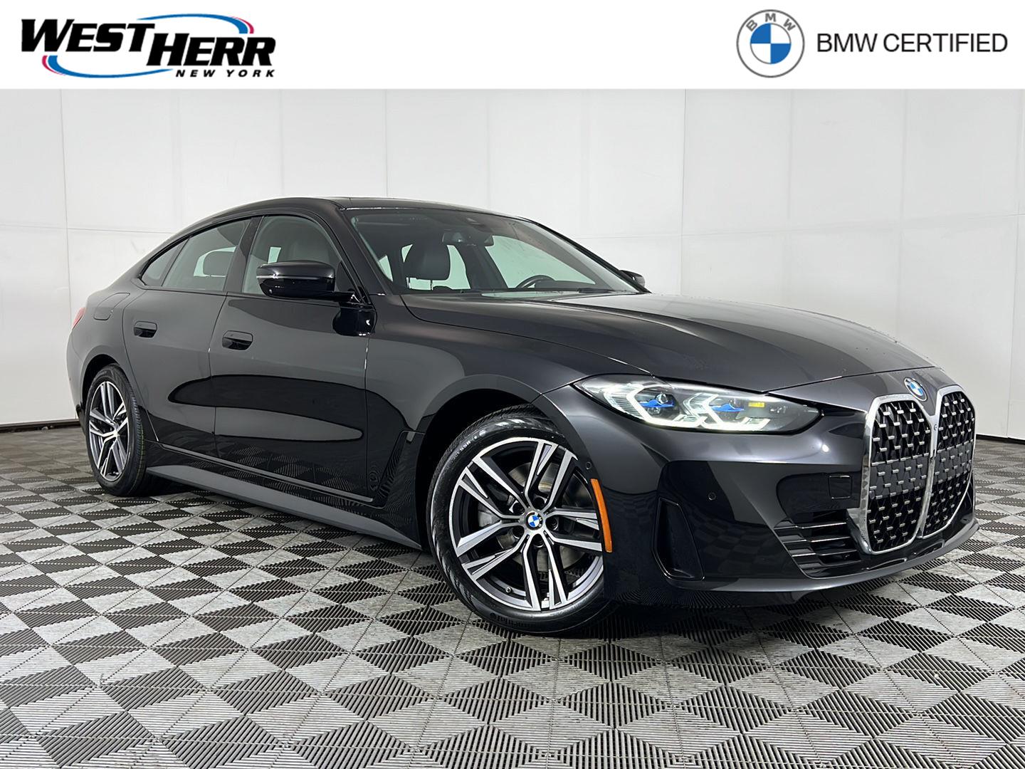 Black Sapphire Metallic 2023 BMW 4 Series 430i Gran Coupe xDrive Sedan All-Wheel Drive Automatic