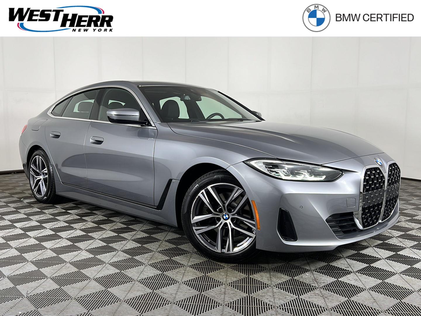 Skyscraper Gray Metallic 2024 BMW 4 Series 430i Gran Coupe xDrive Sedan All-Wheel Drive Automatic