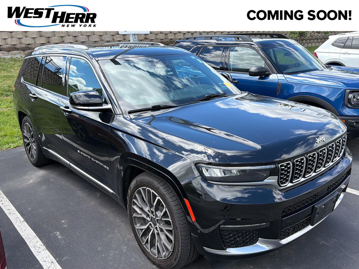 Diamond Black Crystal Pearlcoat 2021 Jeep Grand Cherokee L SUV / Crossover Four-Wheel Drive 8-Speed Automatic