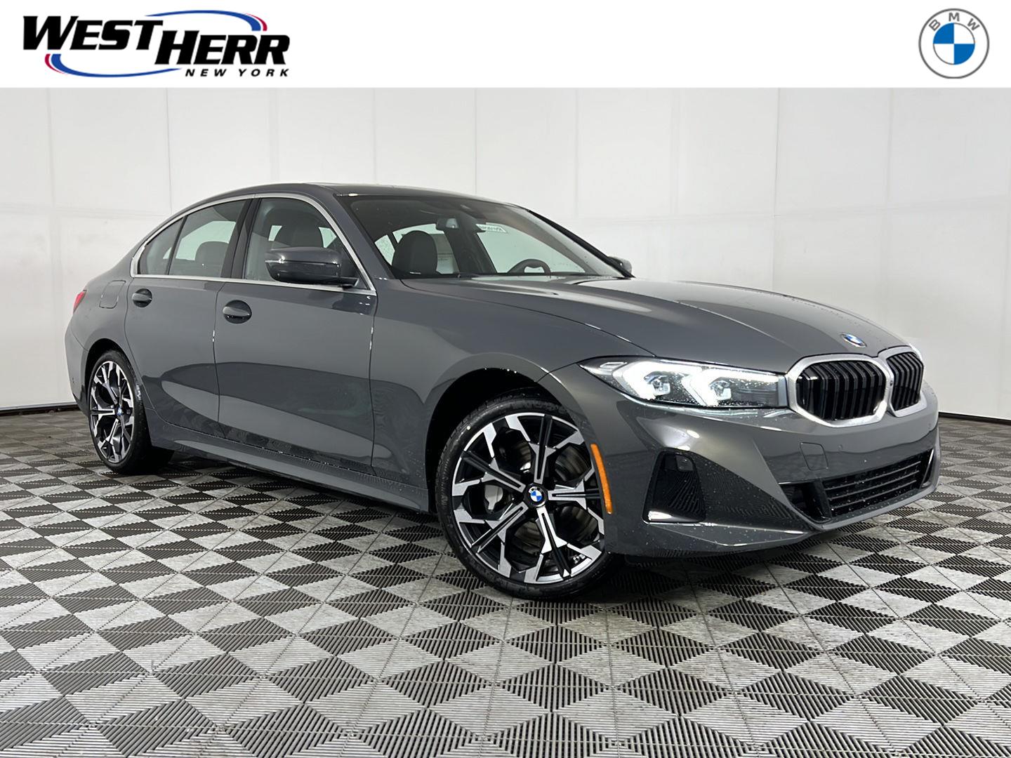 Gray (Dravit Grey Metallic) 2026 BMW 3 Series Sedan All-Wheel Drive Automatic