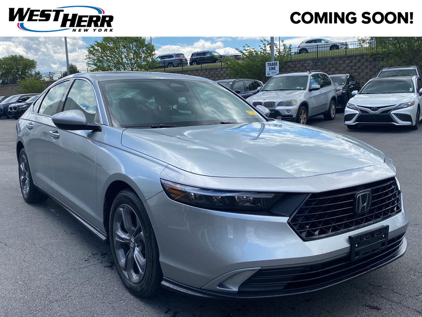 Solar Silver Metallic 2024 Honda Accord Sedan Front-Wheel Drive Continuously Variable Transmission