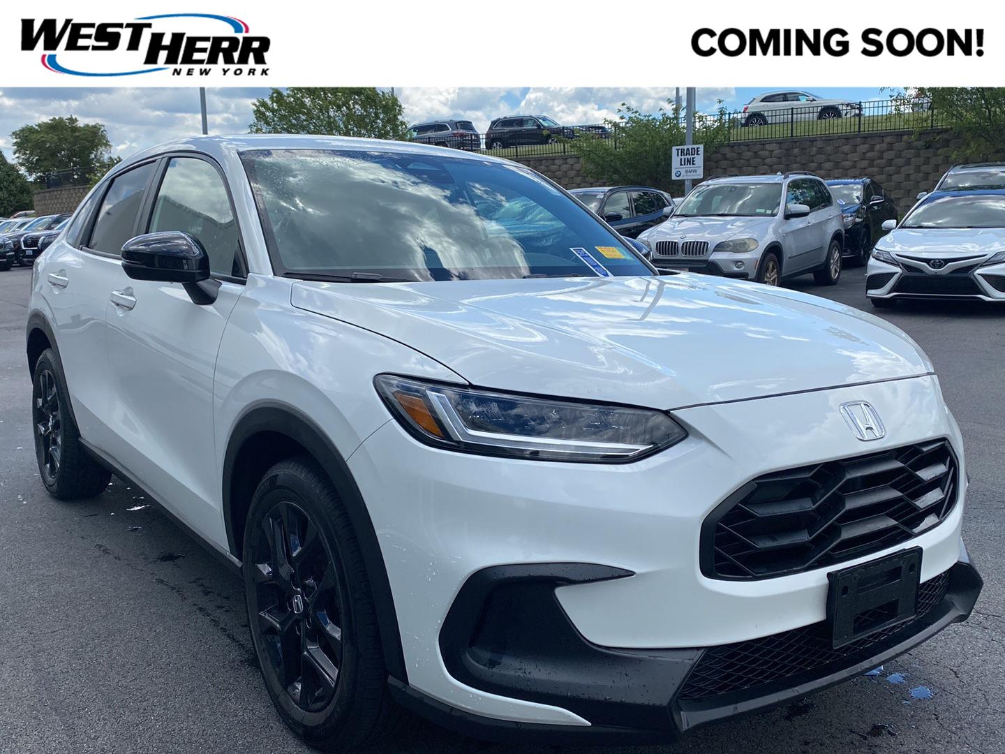 Platinum White Pearl 2024 Honda HR-V SUV / Crossover All-Wheel Drive Continuously Variable Transmission