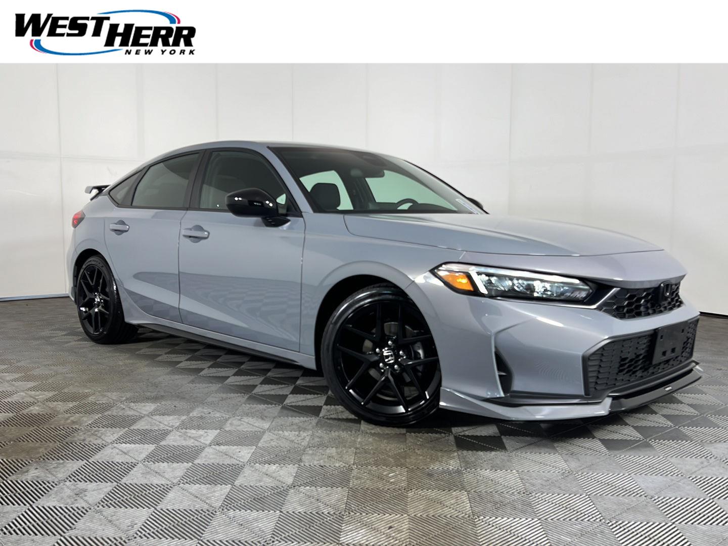 Urban Gray Pearl 2026 Honda Civic Hatchback Hatchback Front-Wheel Drive Continuously Variable Transmission