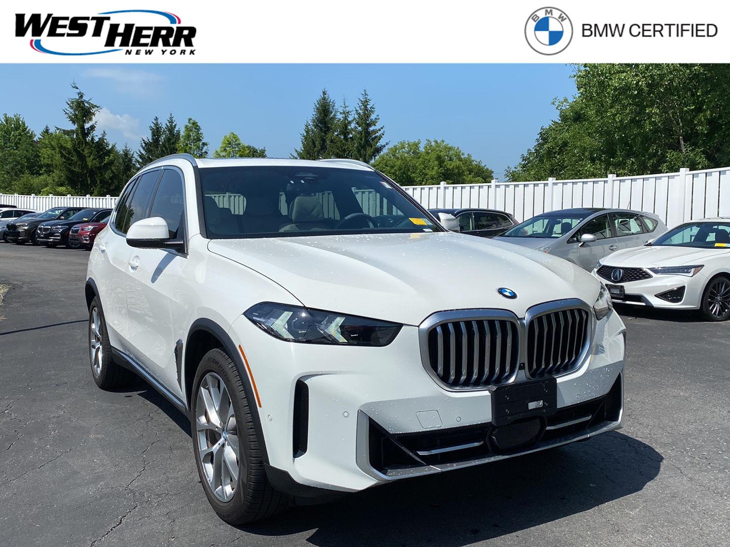 Alpine White 2024 BMW X5 SUV / Crossover All-Wheel Drive Automatic