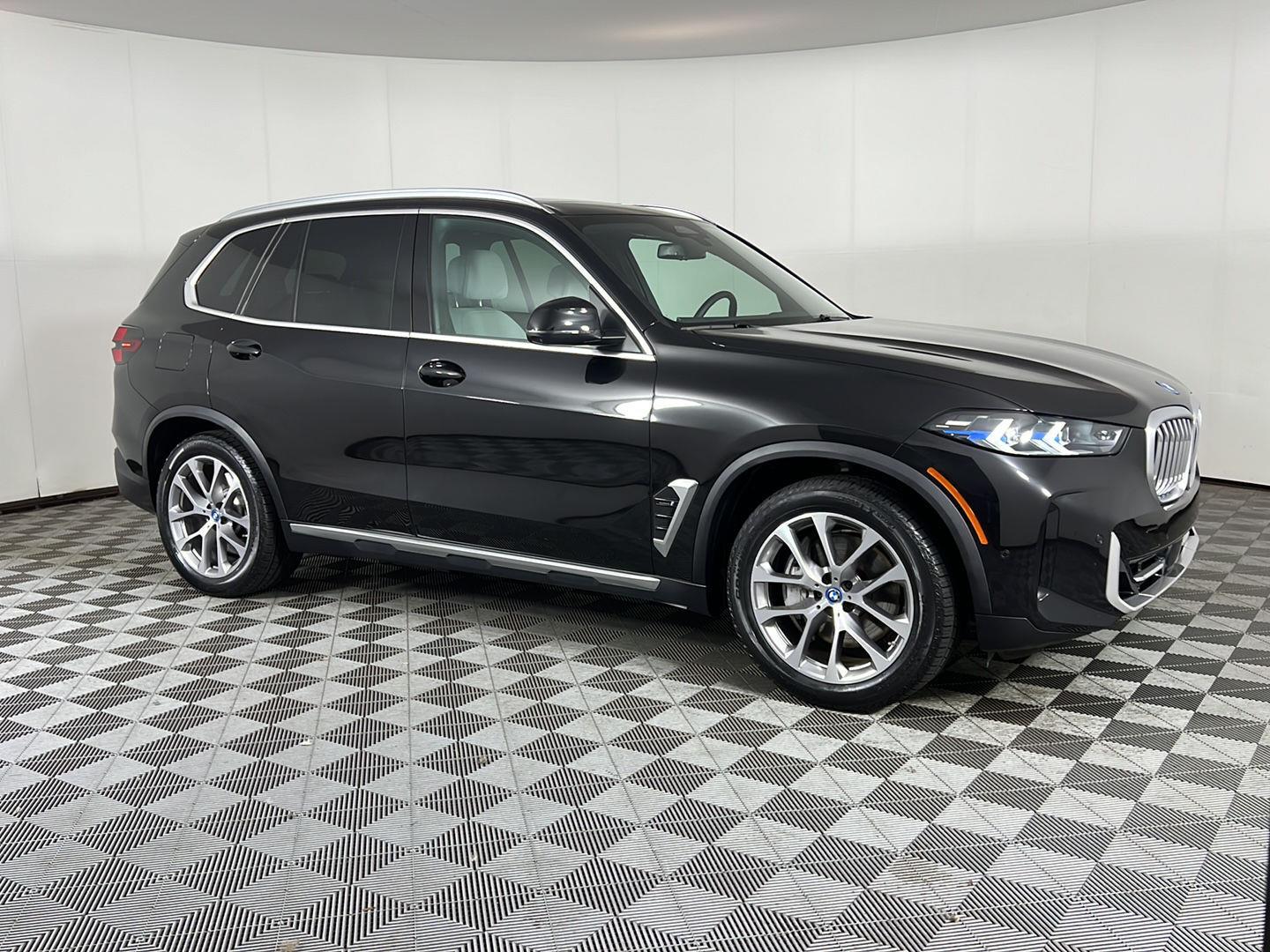 Certified Used 2024 Black Sapphire Metallic BMW xDrive50e image 3