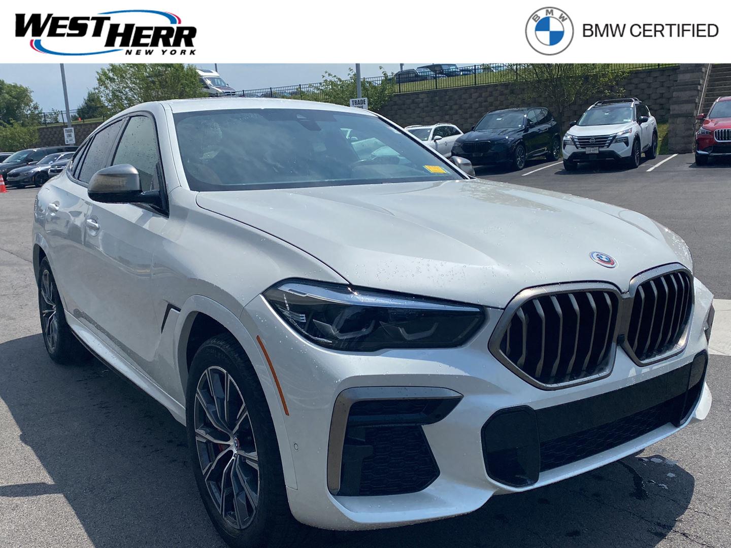 Mineral White Metallic 2023 BMW X6 SUV / Crossover All-Wheel Drive Automatic