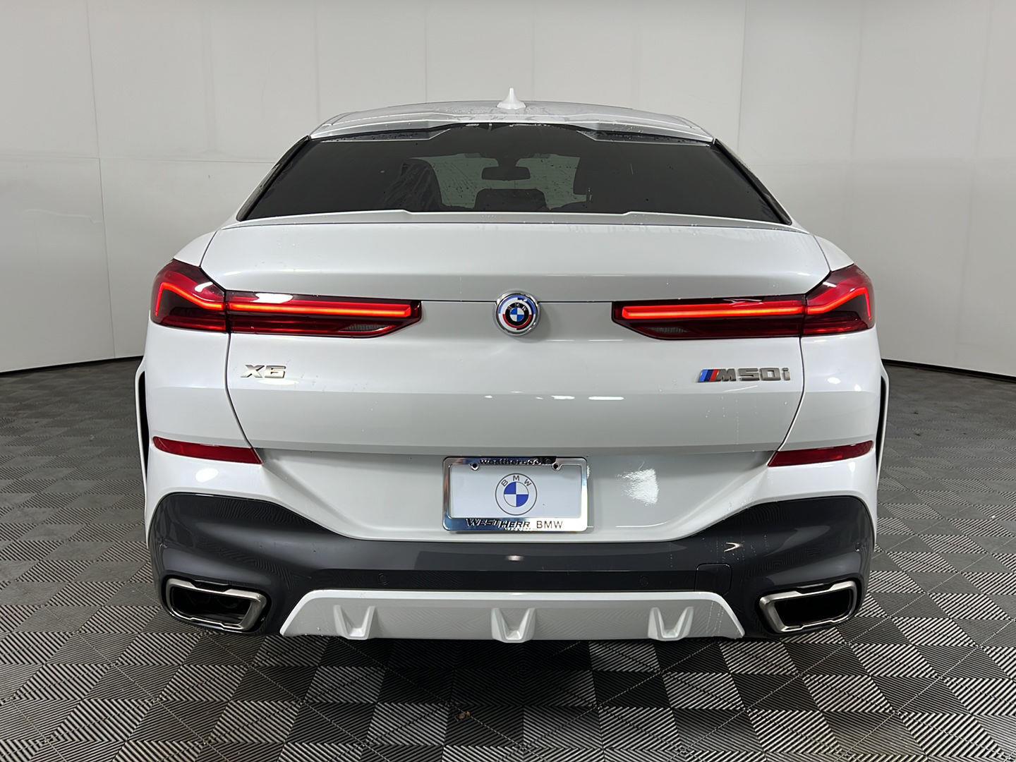 Certified Used 2023 Mineral White Metallic BMW M50i image 6