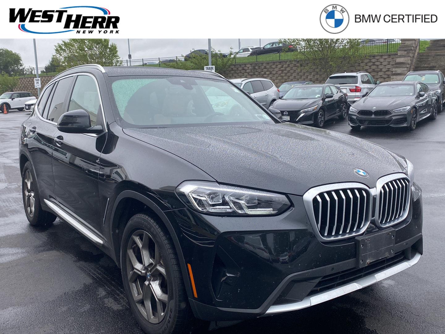 Black Sapphire Metallic 2024 BMW X3 SUV / Crossover All-Wheel Drive Automatic