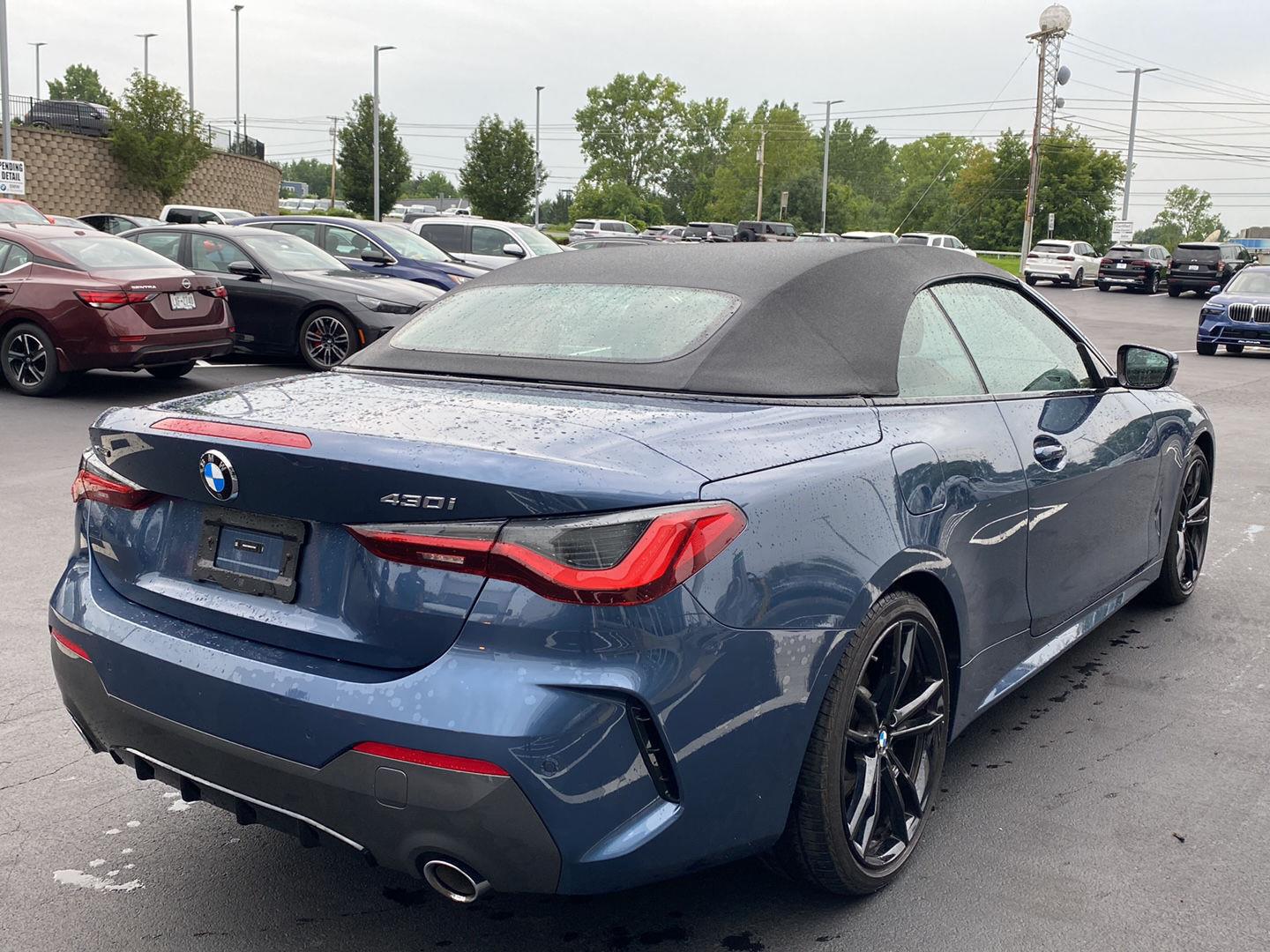 Certified Used 2024 Arctic Race Blue Metallic BMW 430i xDrive image 3