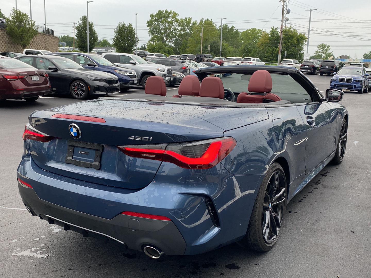 Certified Used 2024 Arctic Race Blue Metallic BMW 430i xDrive image 11