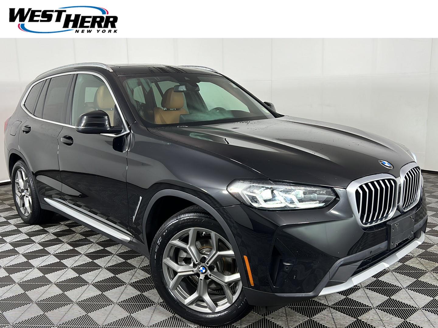 Black Sapphire Metallic 2024 BMW X3 SUV / Crossover All-Wheel Drive Automatic