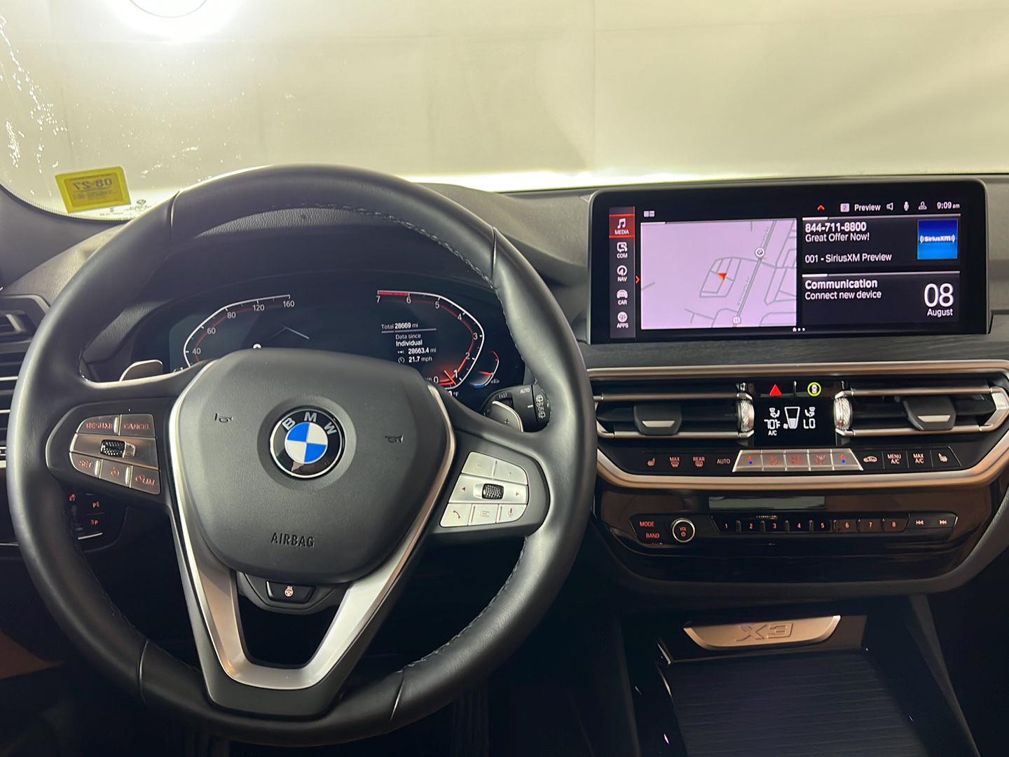 Certified Used 2024 Black Sapphire Metallic BMW xDrive30i image 18