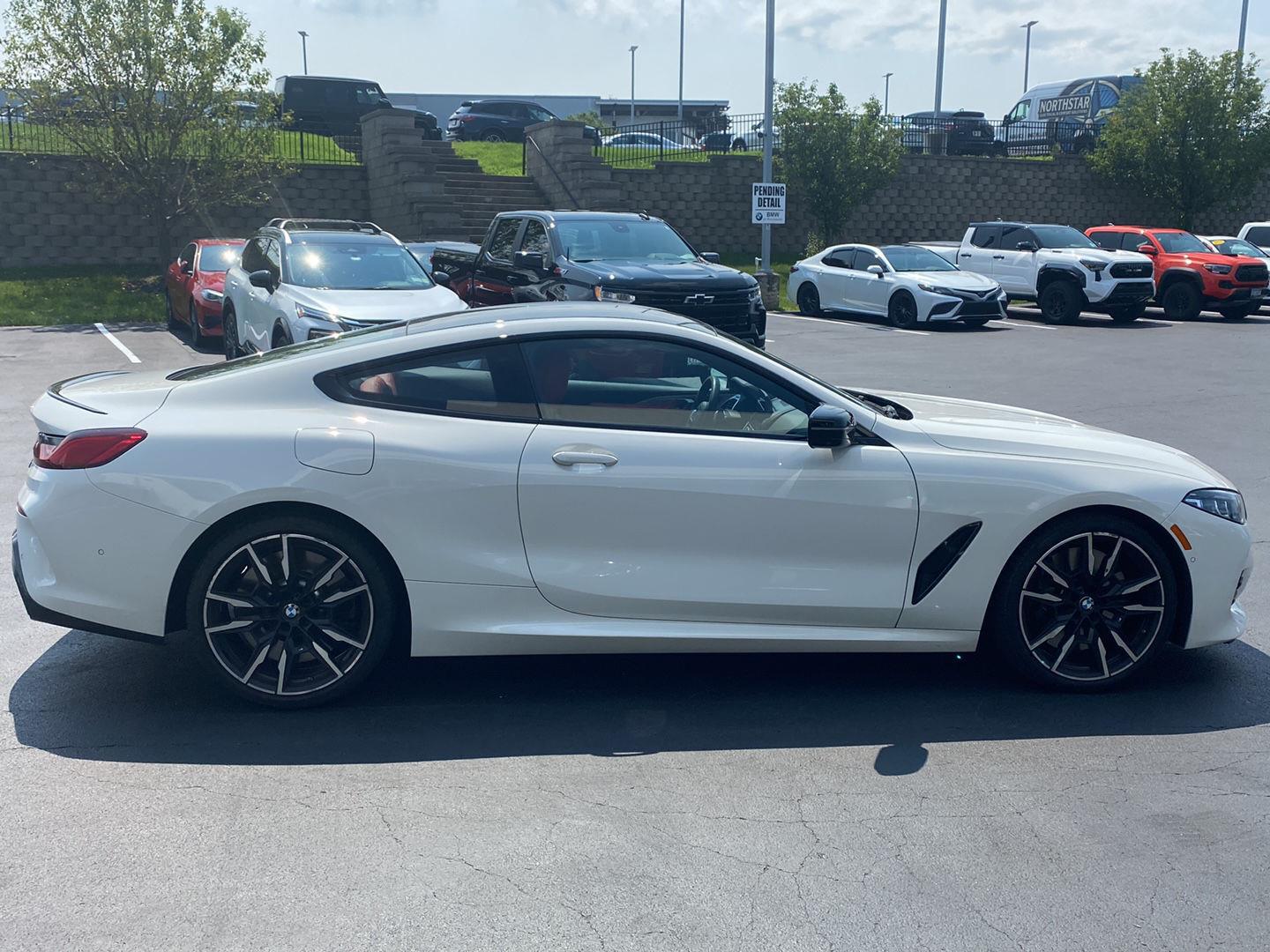 Used 2025 Alpine White BMW M850i xDrive image 2