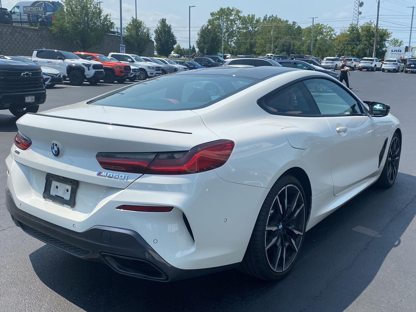 Used 2025 Alpine White BMW M850i xDrive image 3