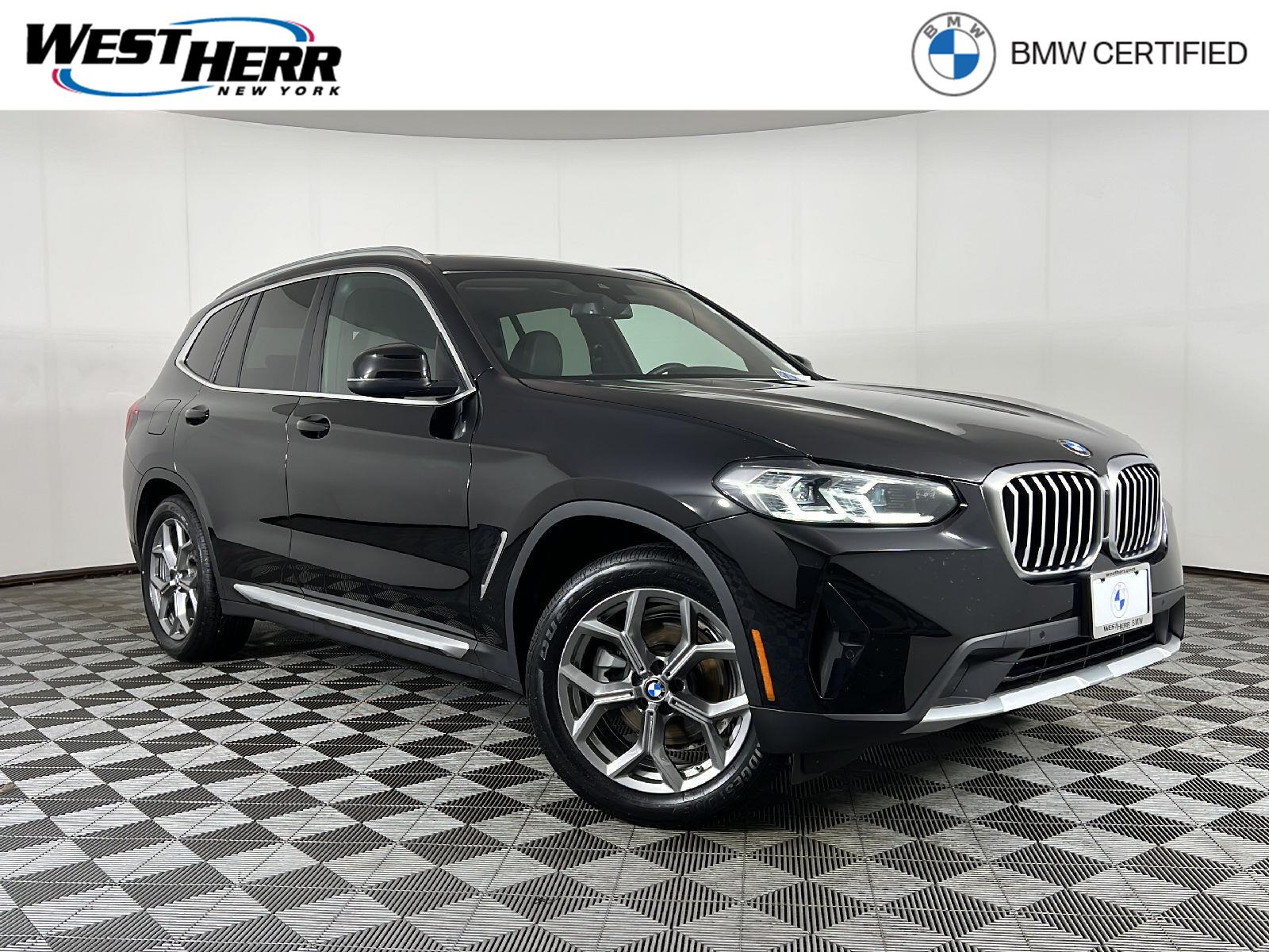 Jet Black 2024 BMW X3 SUV / Crossover All-Wheel Drive Automatic