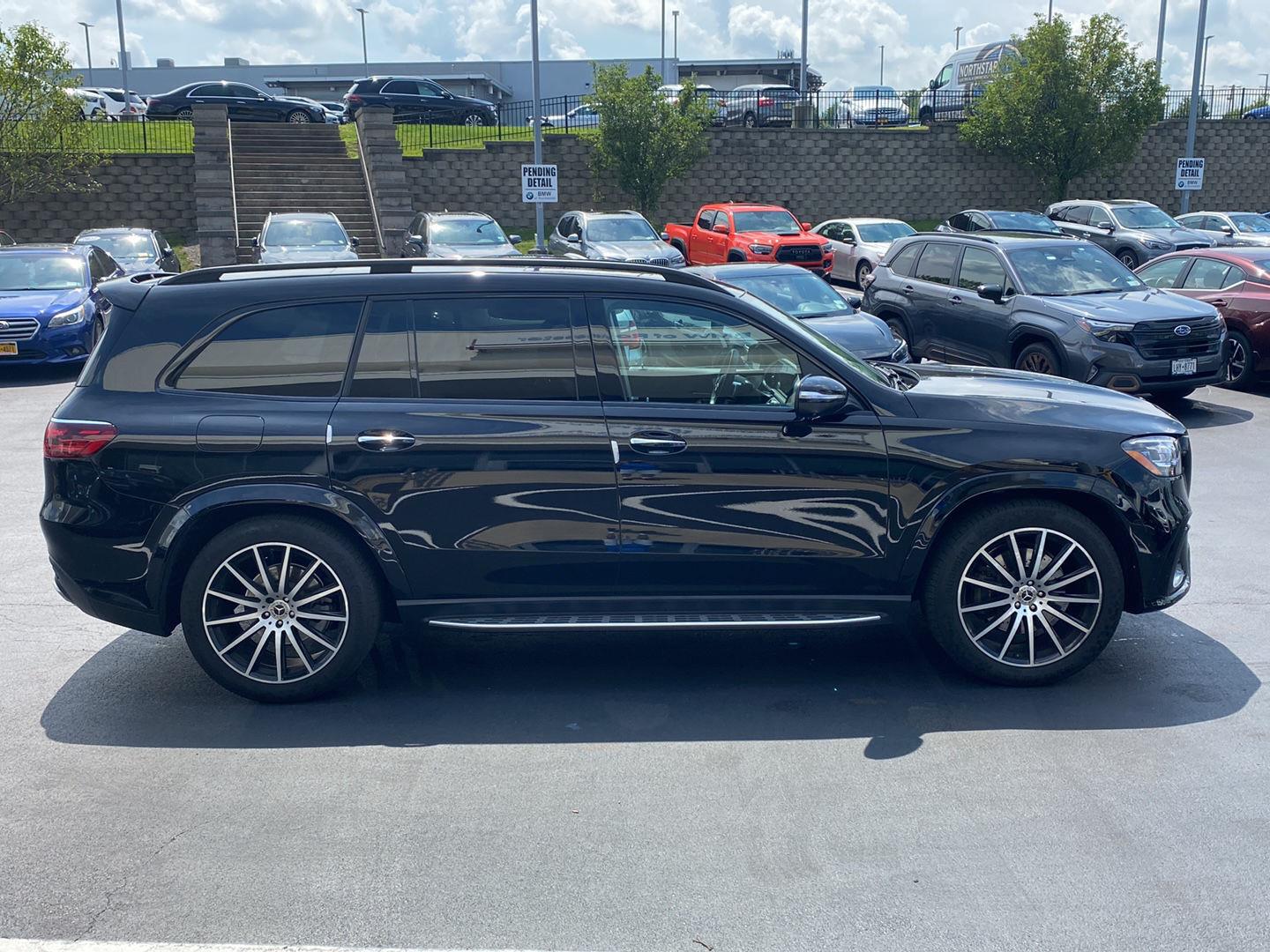 Used 2024 Obsidian Black Metallic Mercedes-Benz GLS 580 image 2