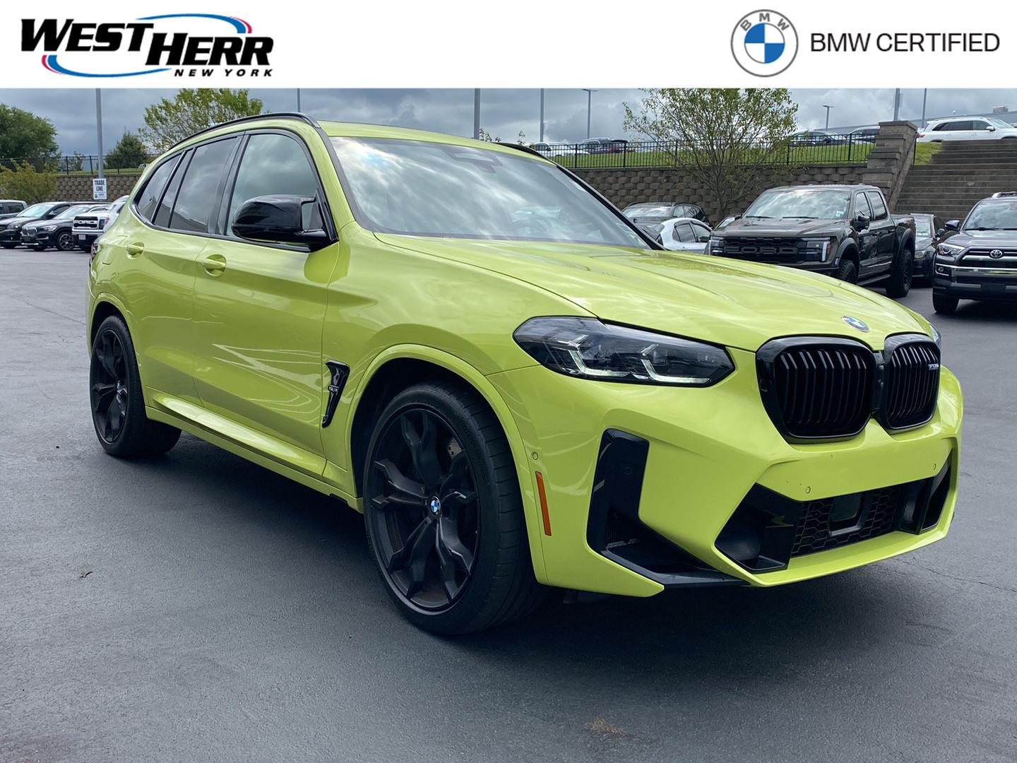 Sao Paulo Yellow 2024 BMW X3 M SUV / Crossover All-Wheel Drive Automatic