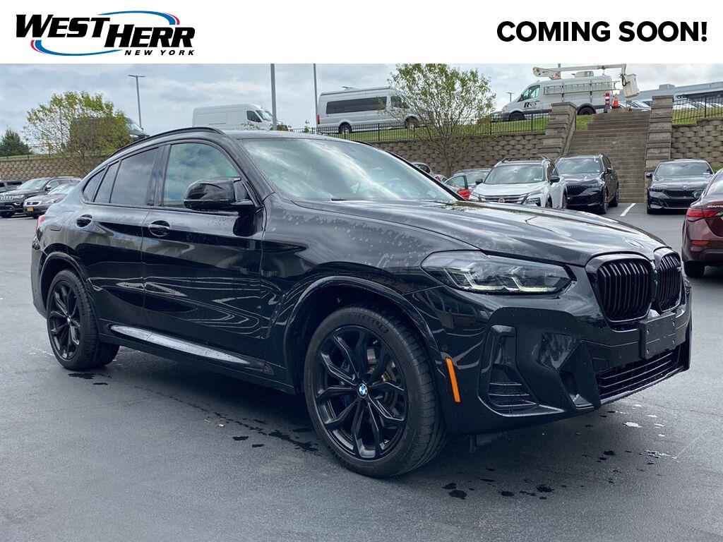 DESTINITY ブラックメタル　blackl Pre-Owned 2022 BMW X4 M40i Sports Activity Coupe in #BR26L129A