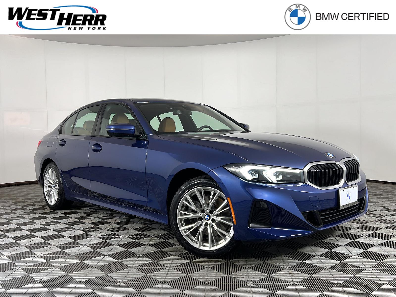 Phytonic Blue Metallic 2023 BMW 3 Series Sedan All-Wheel Drive Automatic