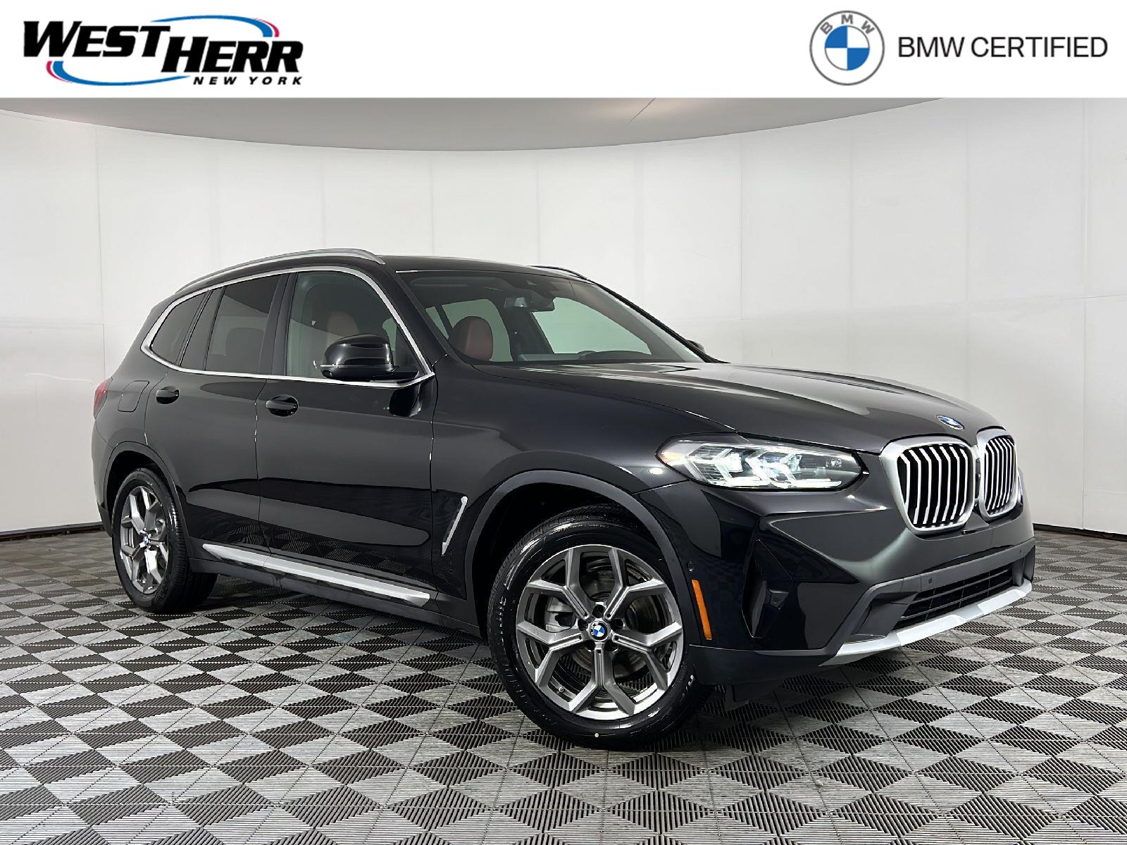 Black Sapphire Metallic 2024 BMW X3 SUV / Crossover All-Wheel Drive Automatic