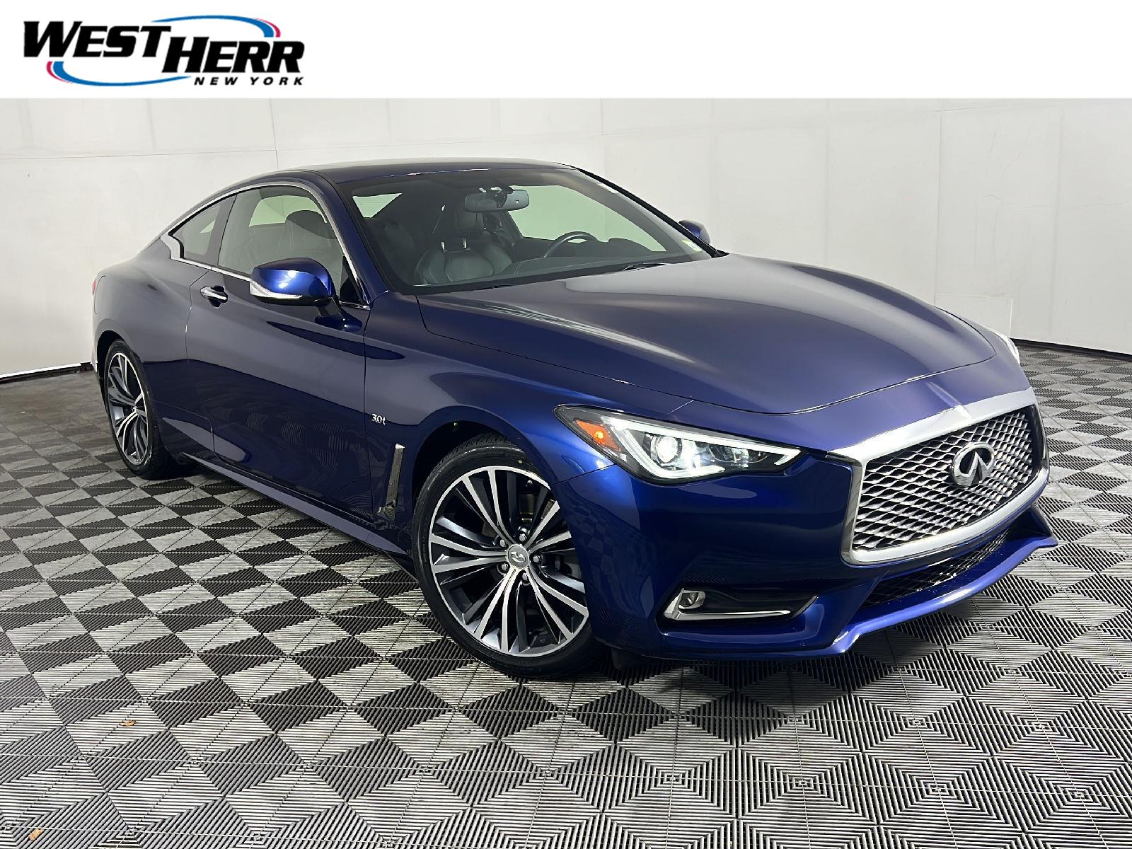 Iridium Blue 2017 INFINITI Q60 Coupe All-Wheel Drive Automatic