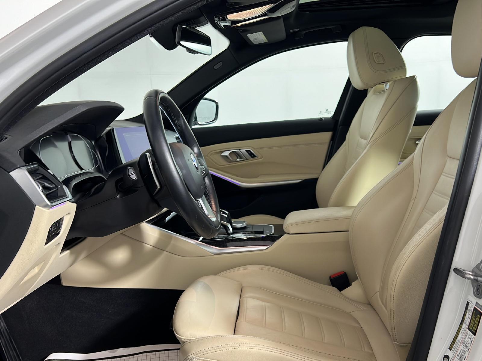 Used 2021 Mineral White Metallic BMW 330i xDrive image 2