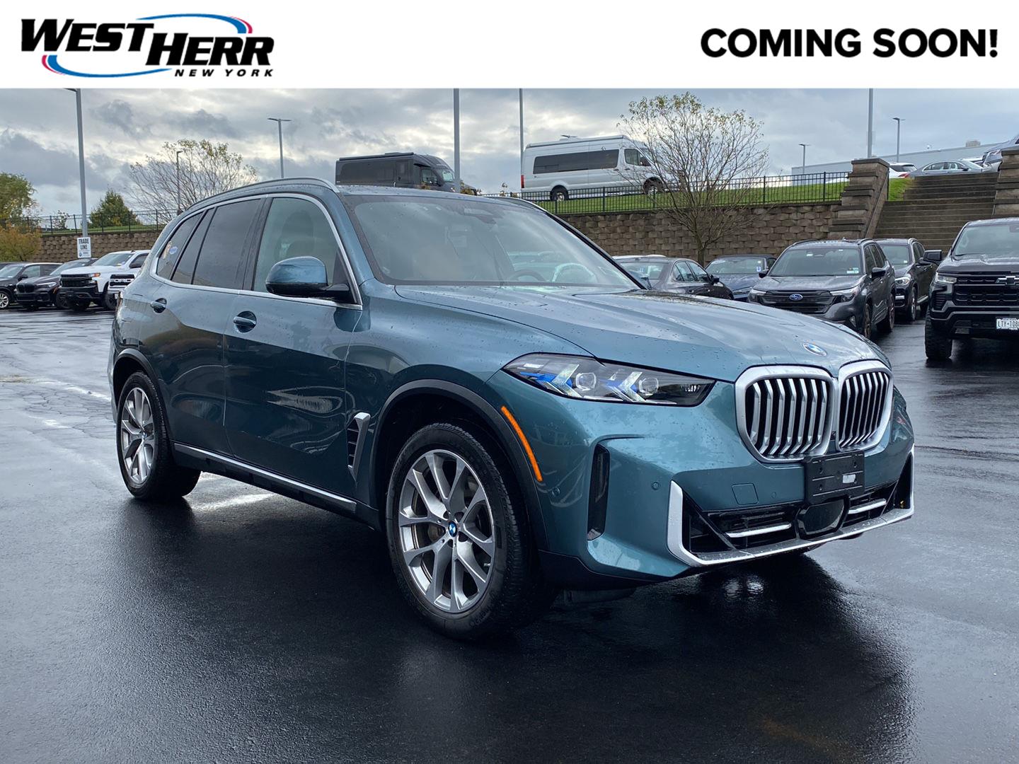 Blue Ridge Mountain Metallic 2024 BMW X5 SUV / Crossover All-Wheel Drive Automatic
