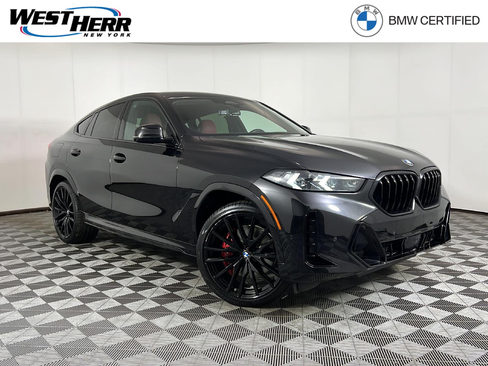 Black Sapphire Metallic 2024 BMW X6 SUV / Crossover All-Wheel Drive Automatic
