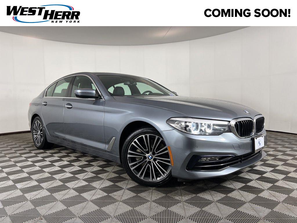 Bluestone Metallic 2018 BMW 5 Series 540i xDrive Sedan AWD Sedan All-Wheel Drive 8-Speed Automatic