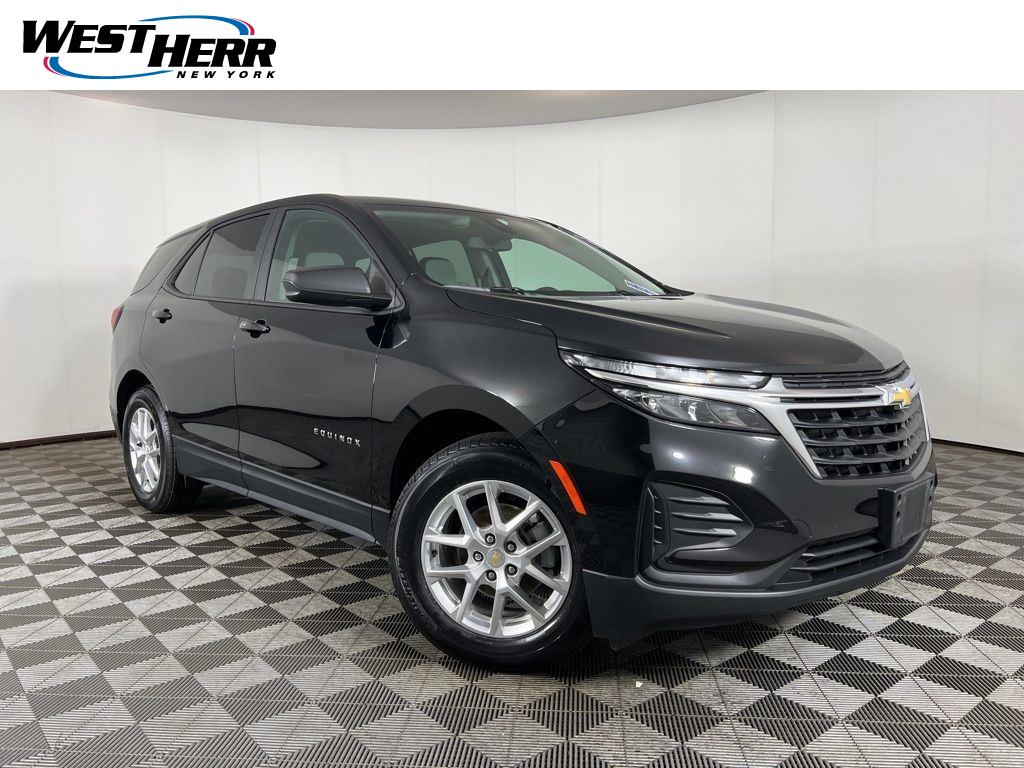 Black Metallic 2022 Chevrolet Equinox SUV / Crossover Front-Wheel Drive 6-Speed Automatic