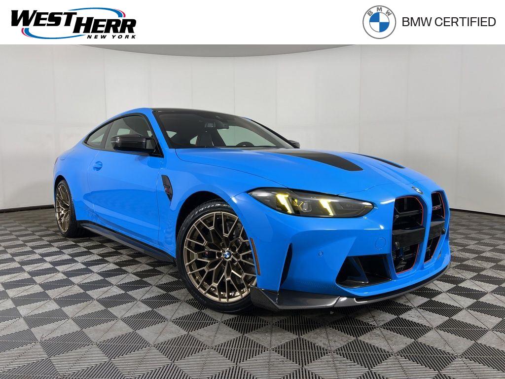 Blue 2025 BMW M4 CS AWD Coupe All-Wheel Drive 8-Speed Automatic
