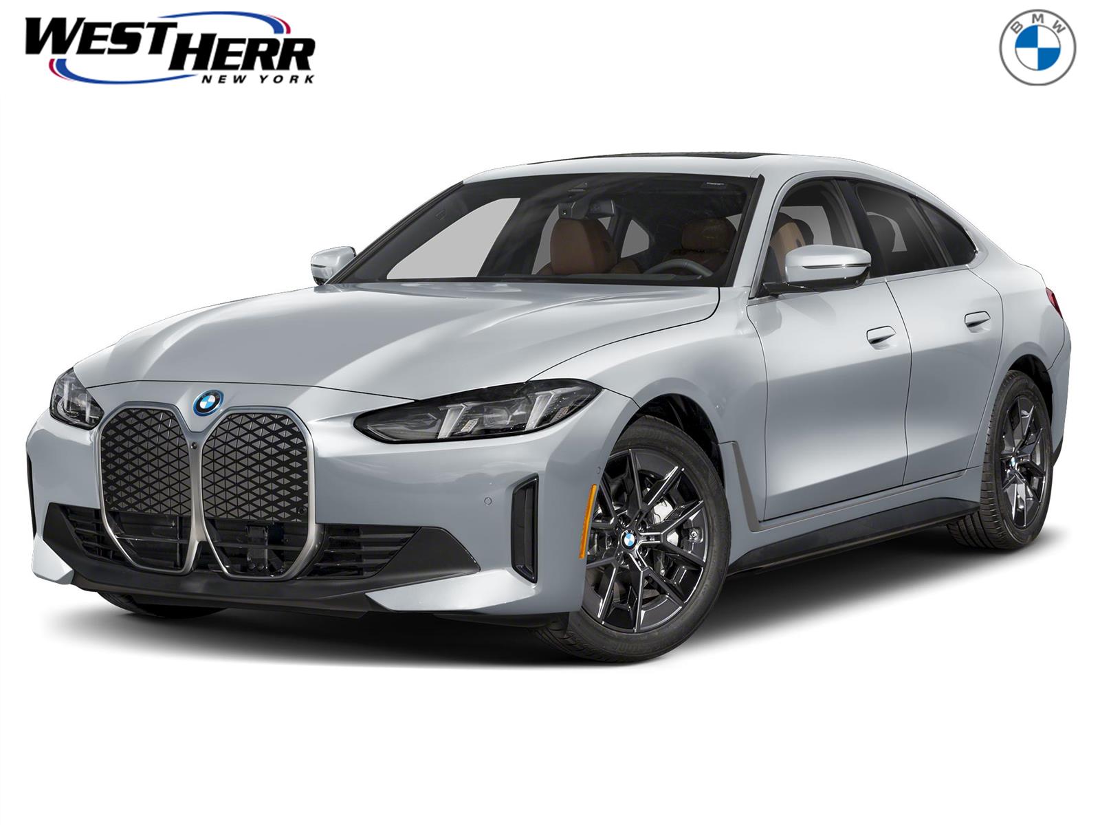 Gray (Brooklyn Grey Metallic) 2026 BMW i4 Sedan All-Wheel Drive Automatic