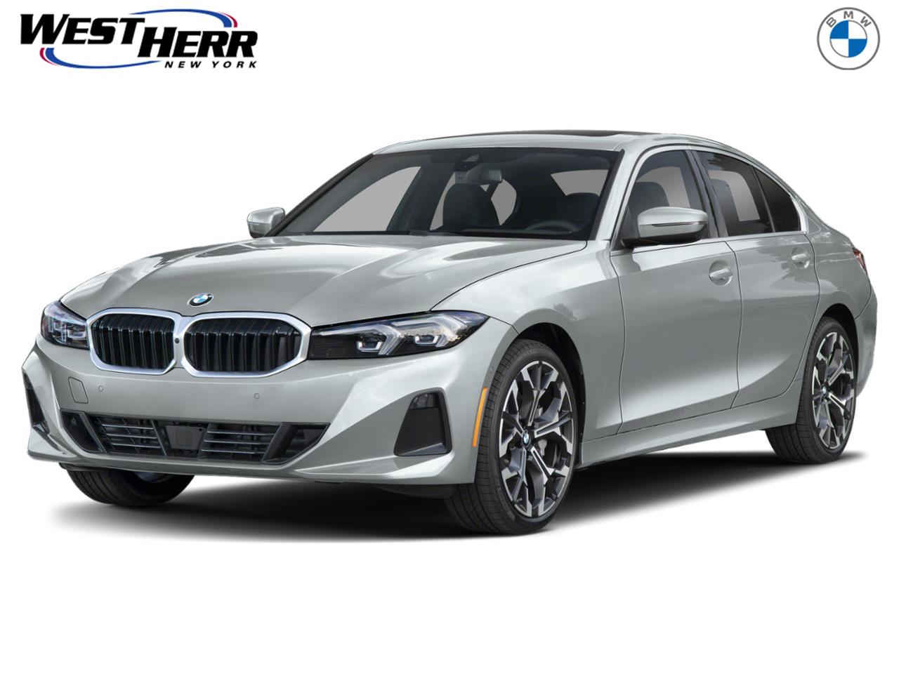 Gray (Skyscraper Grey Metallic) 2026 BMW 3 Series Sedan All-Wheel Drive Automatic