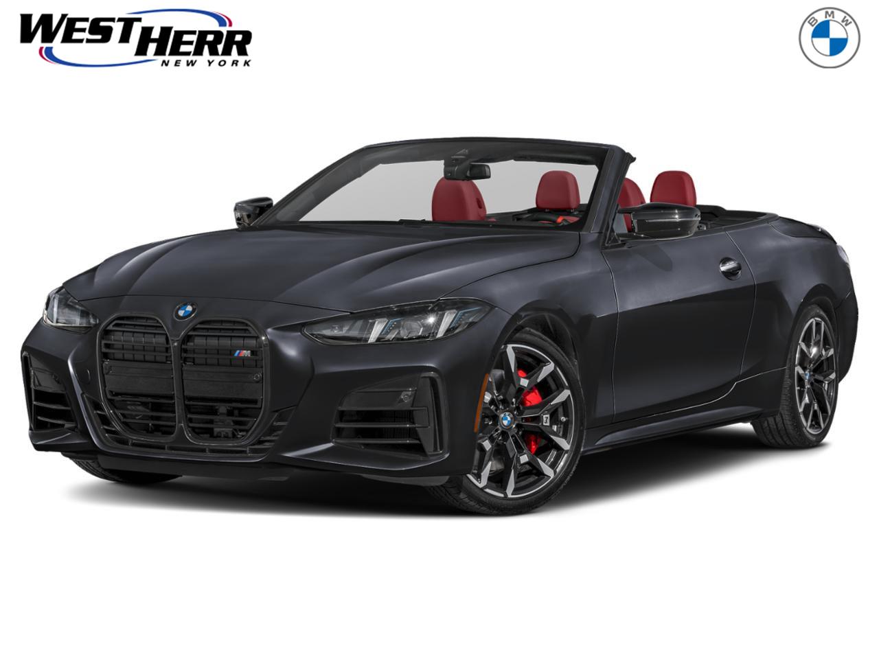 Black Sapphire Metallic 2027 BMW 4 Series Convertible All-Wheel Drive Automatic
