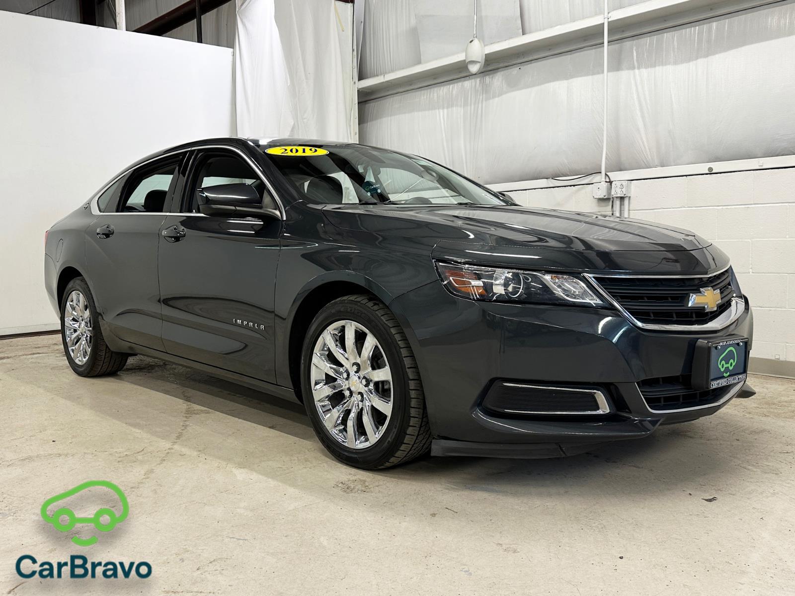 Nightfall Gray Metallic 2019 Chevrolet Impala LS FWD Sedan Front-Wheel Drive 6-Speed Automatic Overdrive