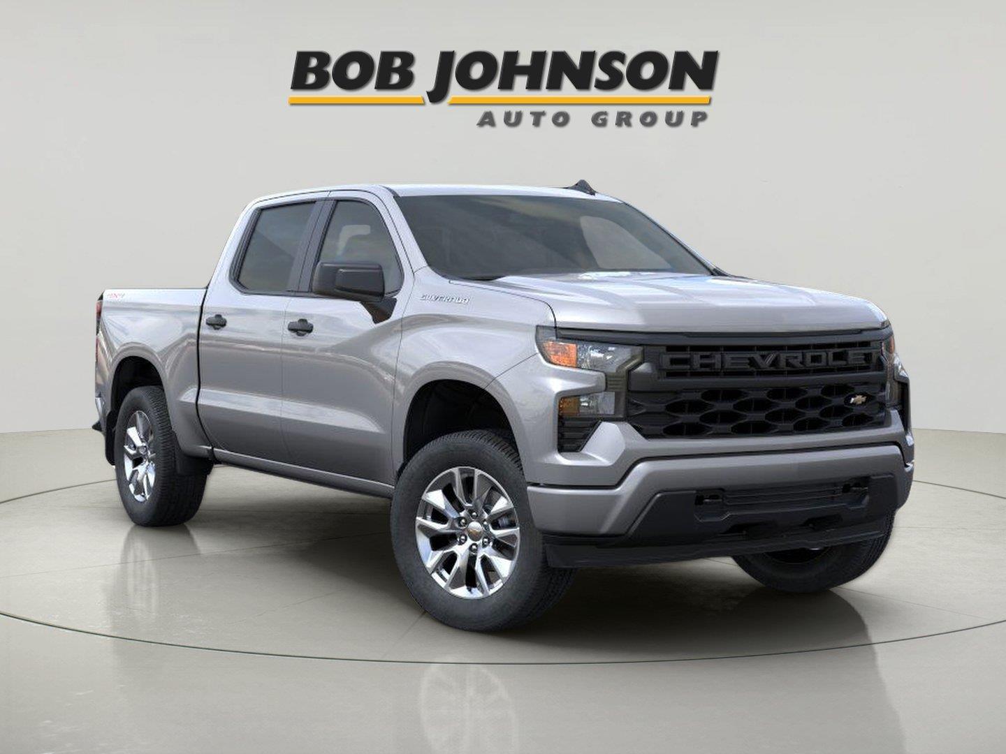 Sterling Gray Metallic 2026 Chevrolet Silverado 1500 Pickup Truck Four-Wheel Drive 8-Speed Automatic