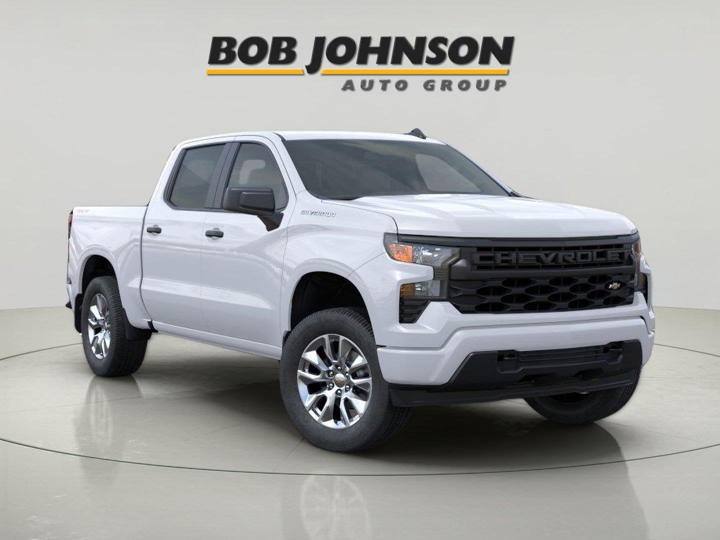 Summit White 2026 Chevrolet Silverado 1500 Pickup Truck Four-Wheel Drive 8-Speed Automatic