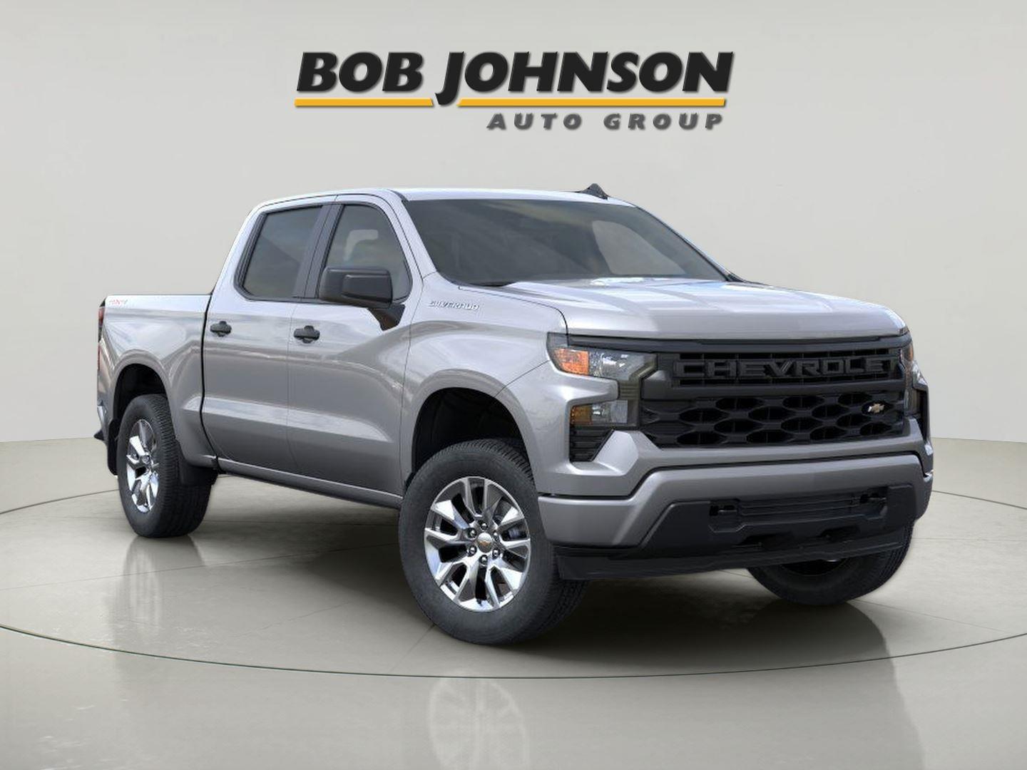 Sterling Gray Metallic 2026 Chevrolet Silverado 1500 Pickup Truck Four-Wheel Drive 8-Speed Automatic