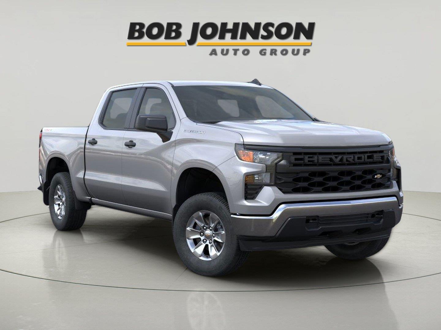 Sterling Gray Metallic 2026 Chevrolet Silverado 1500 Pickup Truck Four-Wheel Drive 8-Speed Automatic