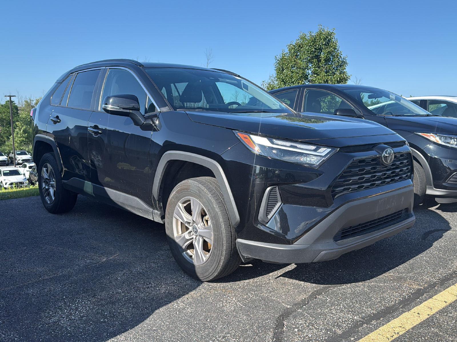 Midnight Black Metallic 2025 Toyota RAV4 SUV / Crossover Front-Wheel Drive 8-Speed Automatic