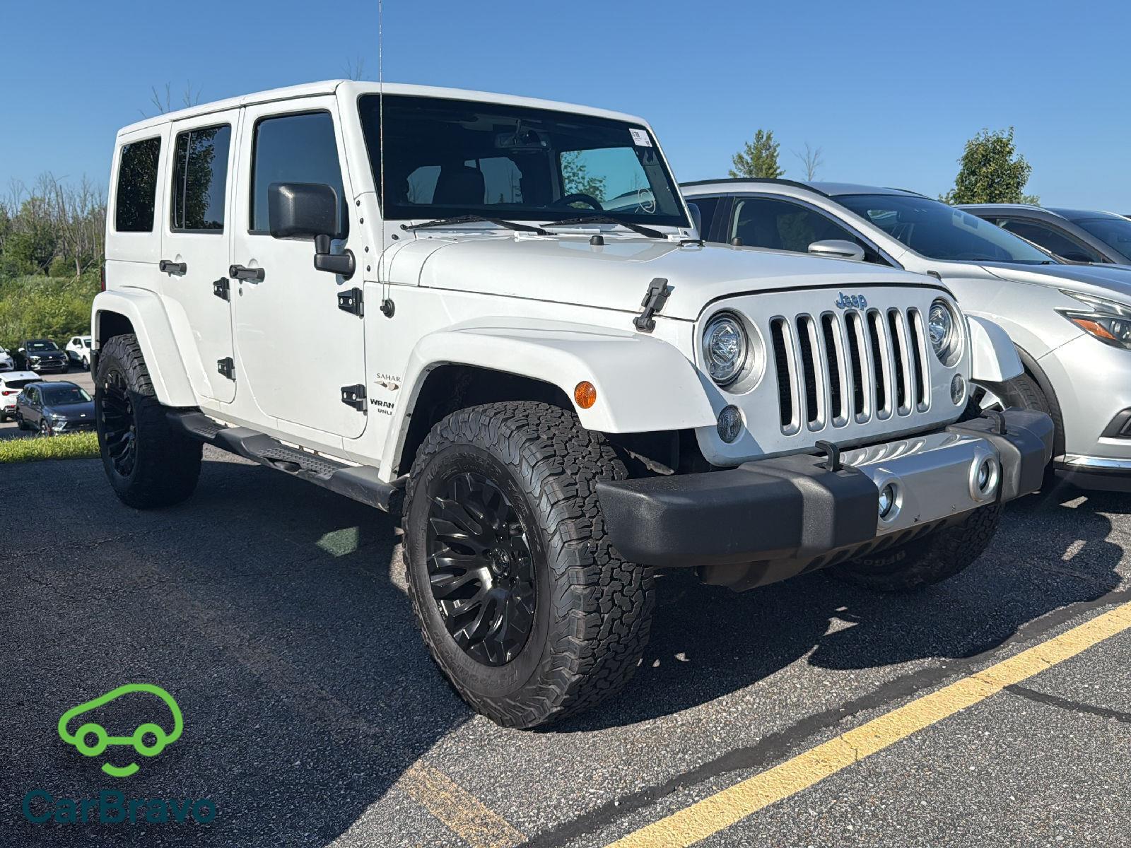 Bright White Clearcoat 2017 Jeep Wrangler SUV / Crossover Four-Wheel Drive 5-Speed Automatic