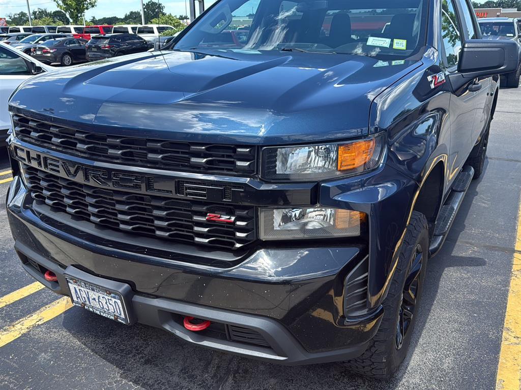 Northsky Blue Metallic 2019 Chevrolet Silverado 1500 Pickup Truck Four-Wheel Drive 6-Speed Automatic
