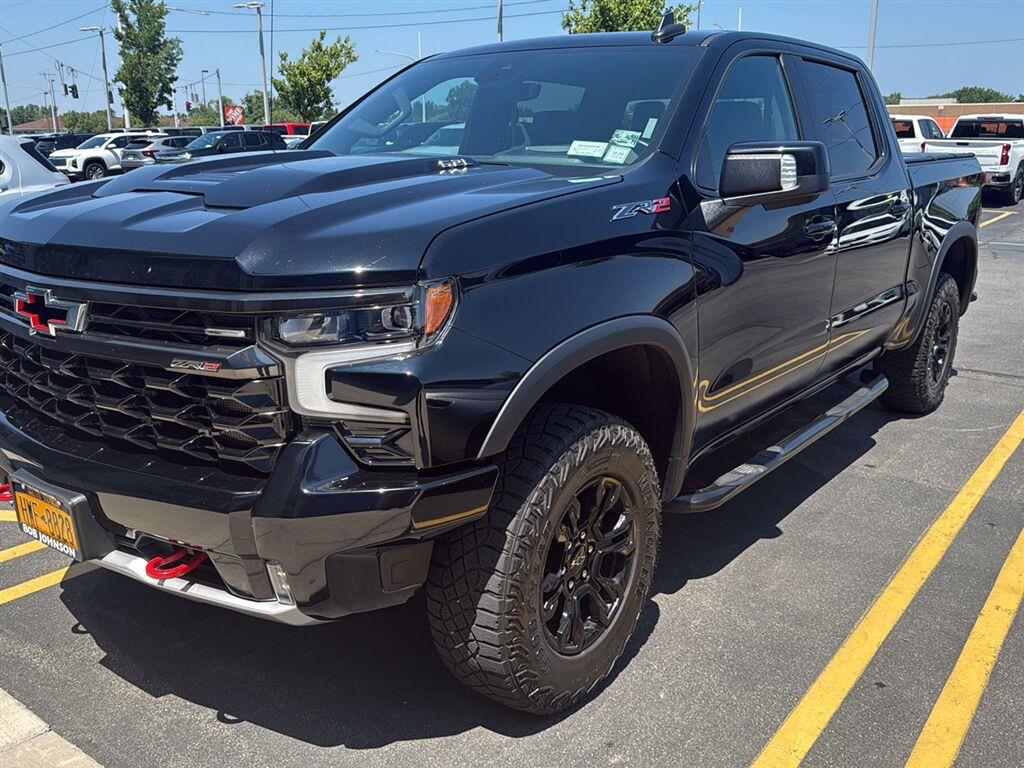 Black 2023 Chevrolet Silverado 1500 Pickup Truck Four-Wheel Drive Automatic
