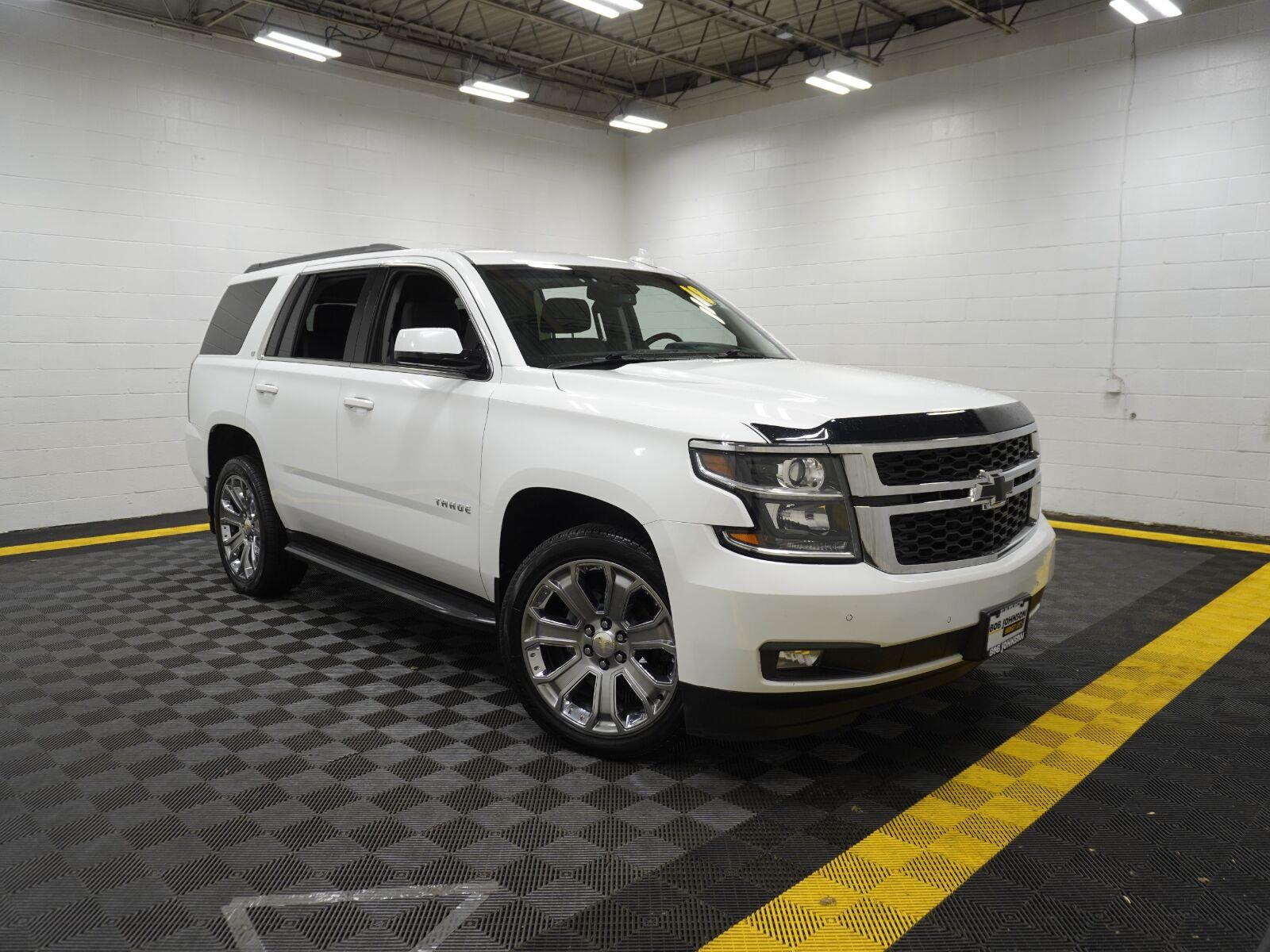 Summit White 2018 Chevrolet Tahoe SUV / Crossover Four-Wheel Drive 6-Speed Automatic