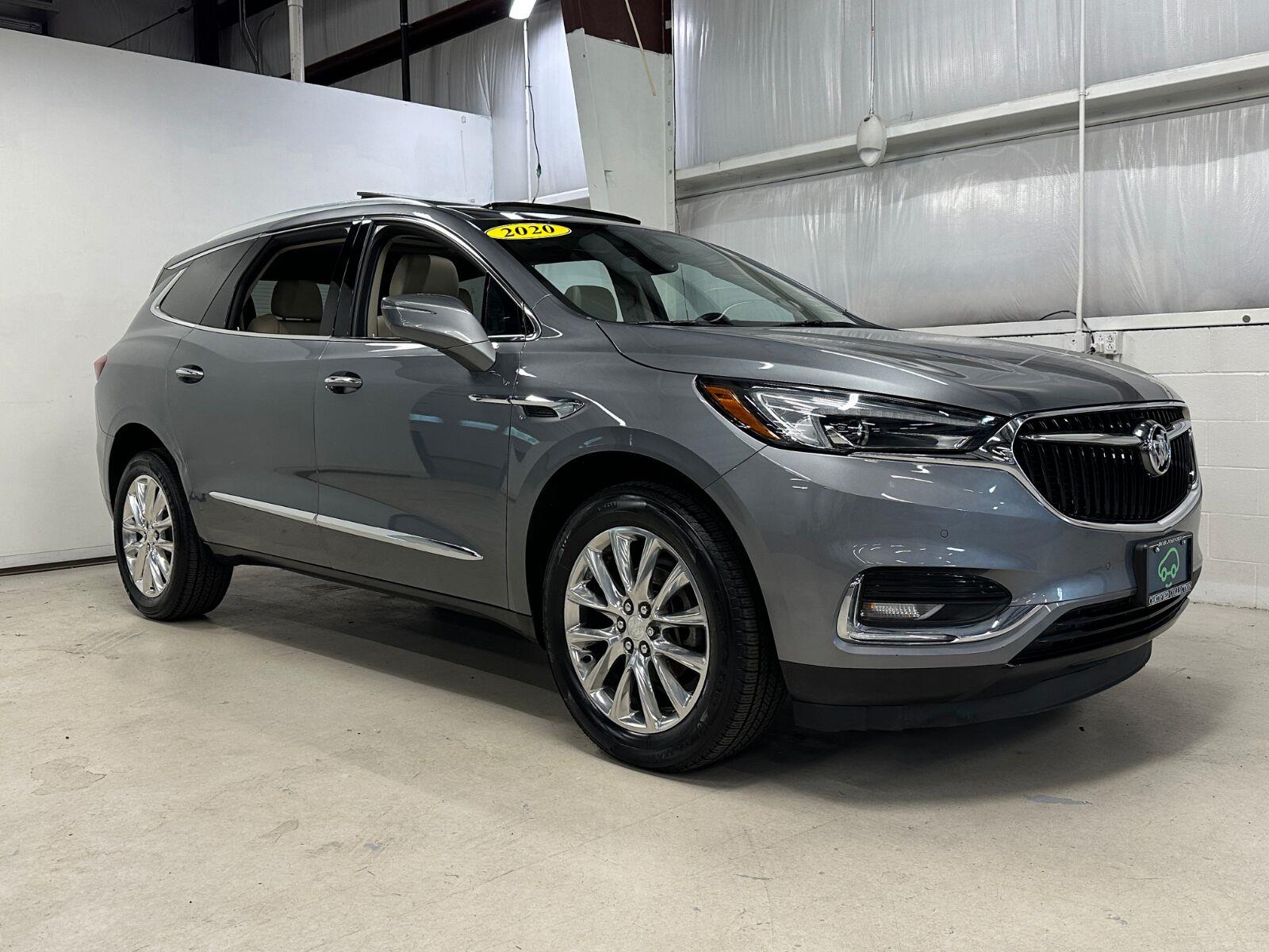 Gray (Satin Steel Metallic) 2020 Buick Enclave SUV / Crossover Four-Wheel Drive 9-Speed Automatic